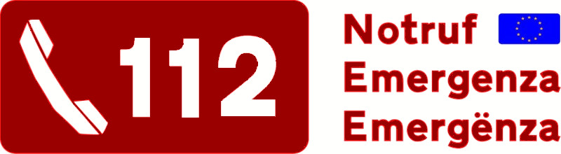 Logo 112 Notruf Emergenza EU FFP 2023